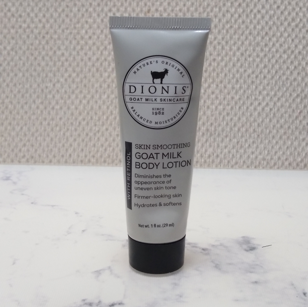 Dionis Goat Milk Body Lotion With Retinol Travel Size 30ml/1oz New